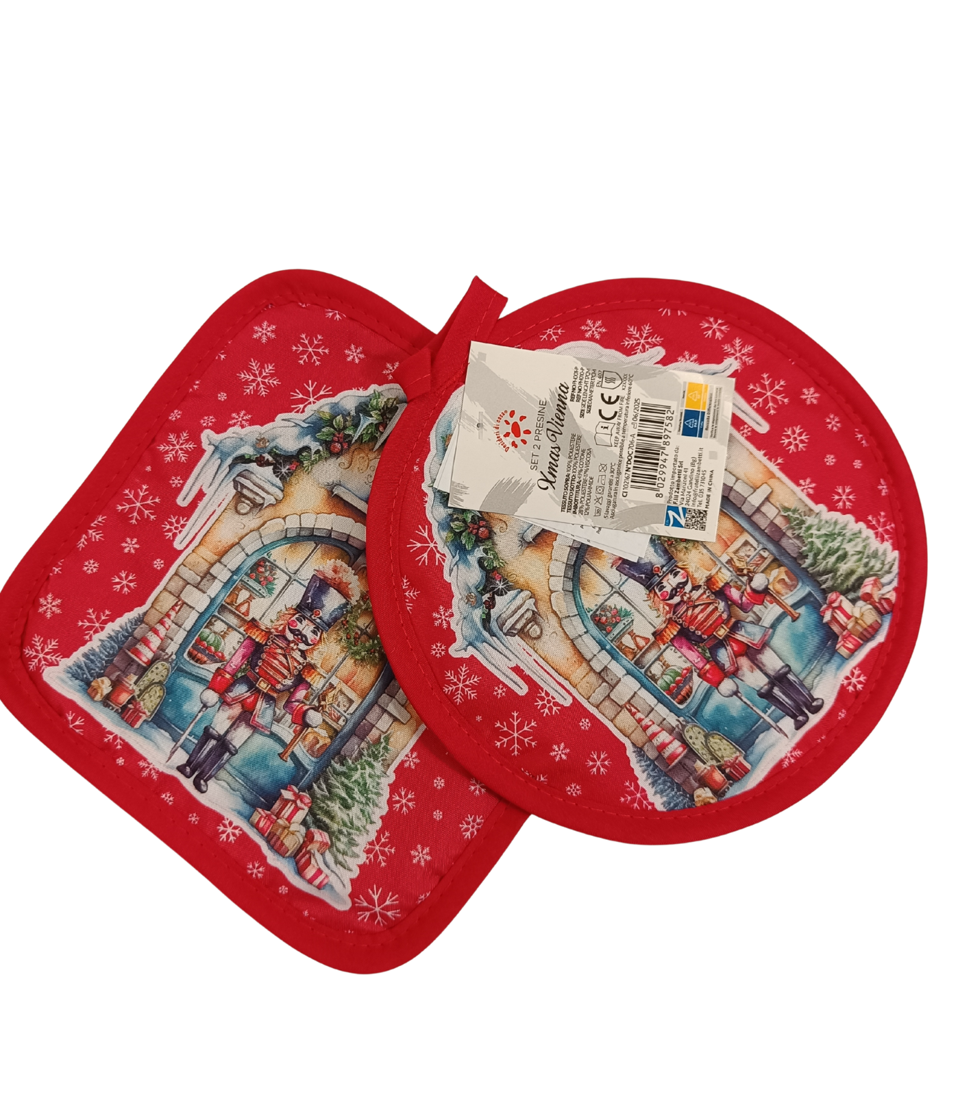 SET PRESINA 2PZ XMAS VIENNA Tellini S.R.L. Großhandelskleidung